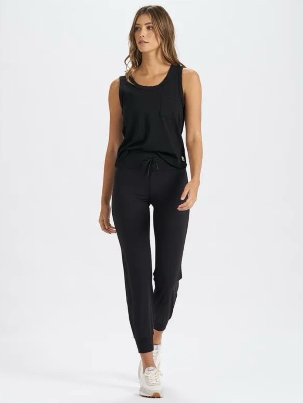 LIKE NEW Vuori Black Track Joggers